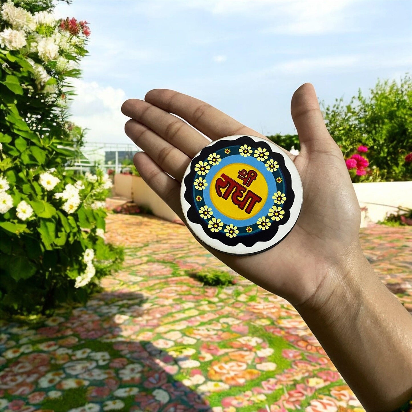 Shri Radha Magnetic Sticker