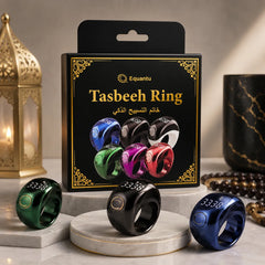 E 809 Smart Tasbeeh Ring – App-Controlled Zikr Counter