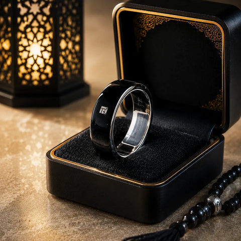 Equantu QB708 Smart Tasbeeh Ring – Digital Zikr Counter