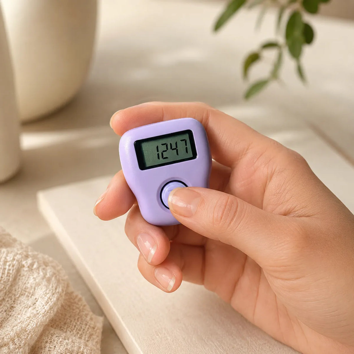 KE 111 Rechargeable Digital Naam Jap Counter – 60 Lakh Counting