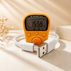 KE108 Rechargeable Naam Jap Counter – 70 Lakh Counting