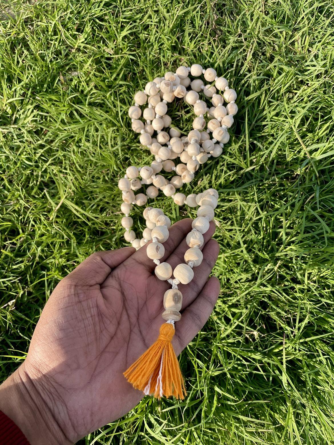 108+1 Beads Original Tulsi Japmala(Size-14 mm)