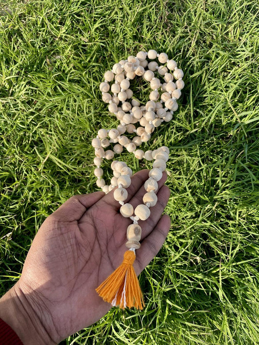 108+1 Beads Original Tulsi Japmala(Size-14 mm)
