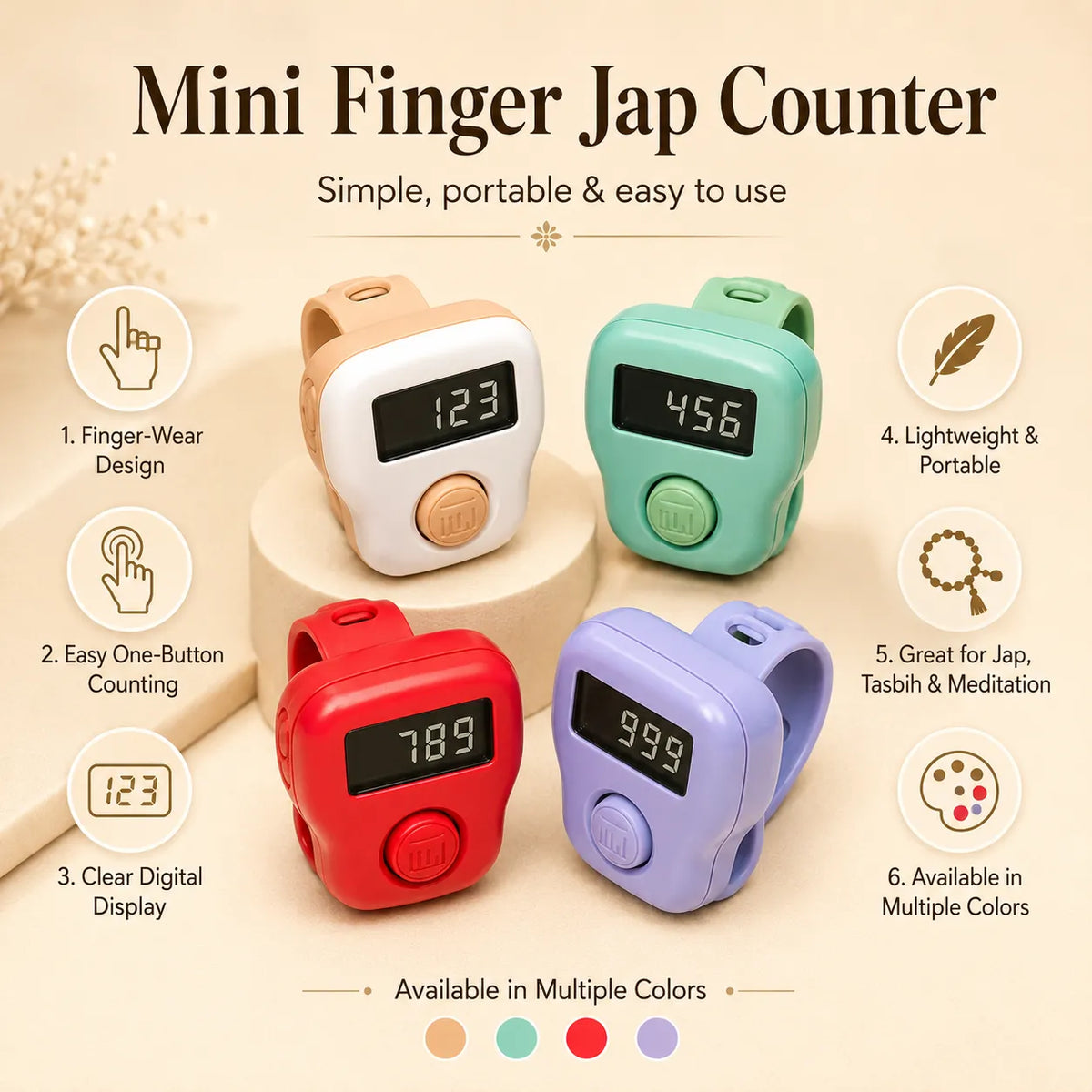 Mini Finger Jap Counter