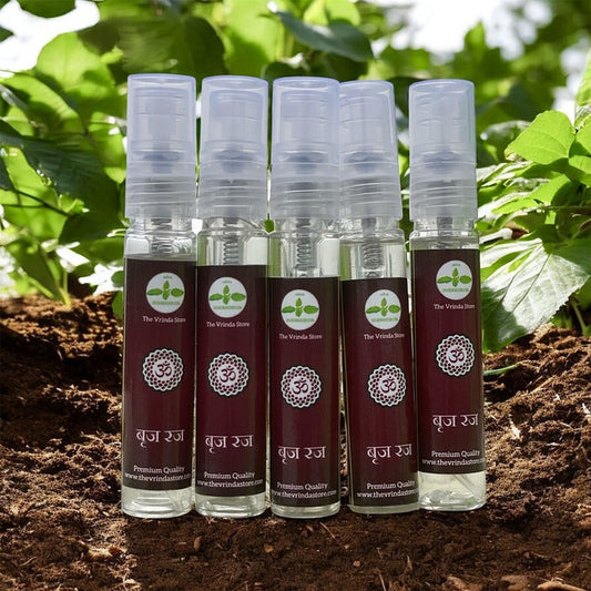 Braj Raj Fragrance Spray Attar 10 ML (Pack Of 5)